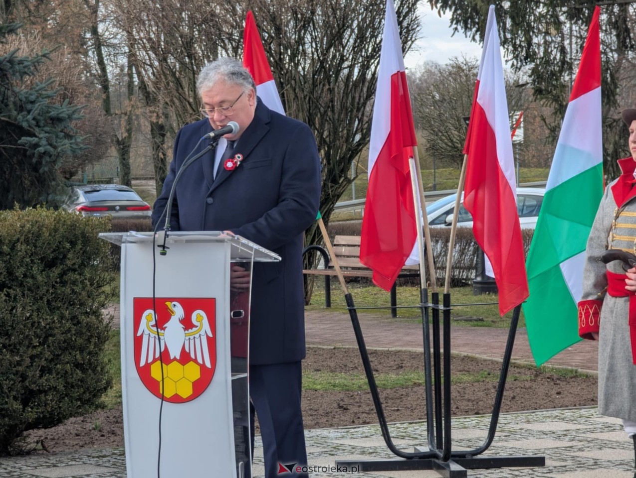 Uroczystości polsko-węgierskie w Ostrołęce [14.03.2025] - zdjęcie #67 - eOstroleka.pl