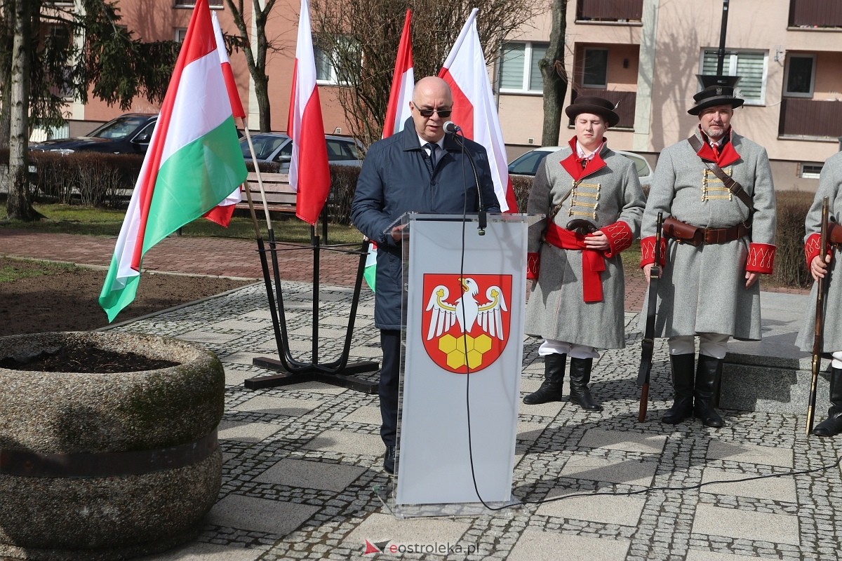 Uroczystości polsko-węgierskie w Ostrołęce [14.03.2025] - zdjęcie #48 - eOstroleka.pl