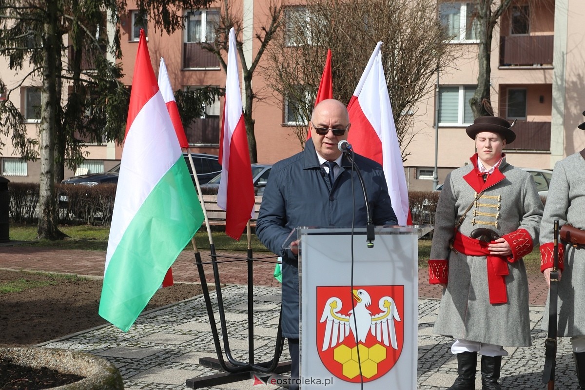 Uroczystości polsko-węgierskie w Ostrołęce [14.03.2025] - zdjęcie #46 - eOstroleka.pl