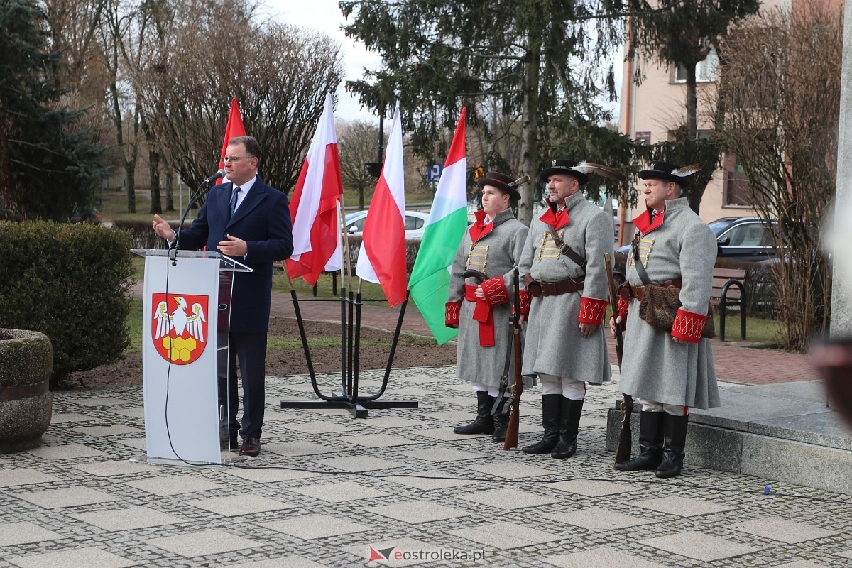 Uroczystości polsko-węgierskie w Ostrołęce [14.03.2025] - zdjęcie #34 - eOstroleka.pl
