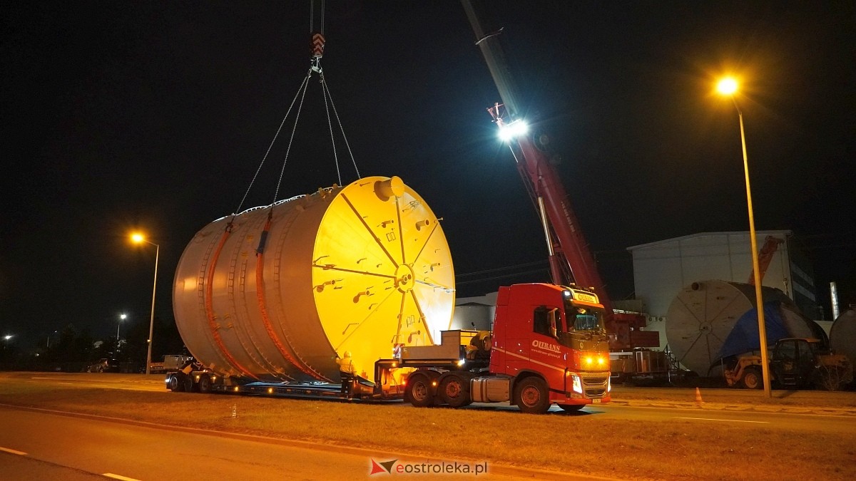 Transport gabarytowy z firmy Hydroinstal do CCGT [14.03.2025] - zdjęcie #19 - eOstroleka.pl