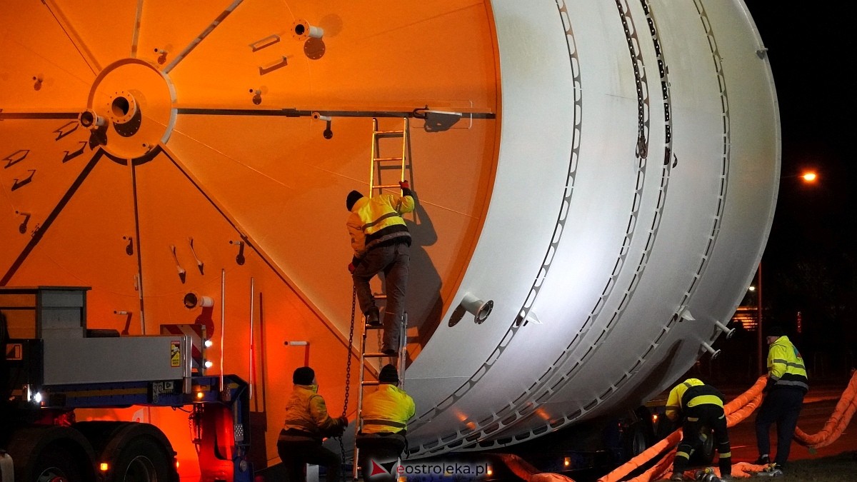 Transport gabarytowy z firmy Hydroinstal do CCGT [14.03.2025] - zdjęcie #14 - eOstroleka.pl