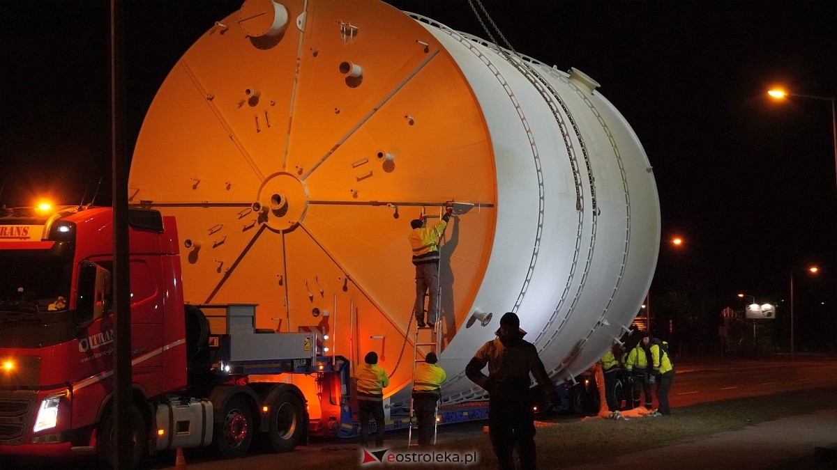 Transport gabarytowy z firmy Hydroinstal do CCGT [14.03.2025] - zdjęcie #11 - eOstroleka.pl