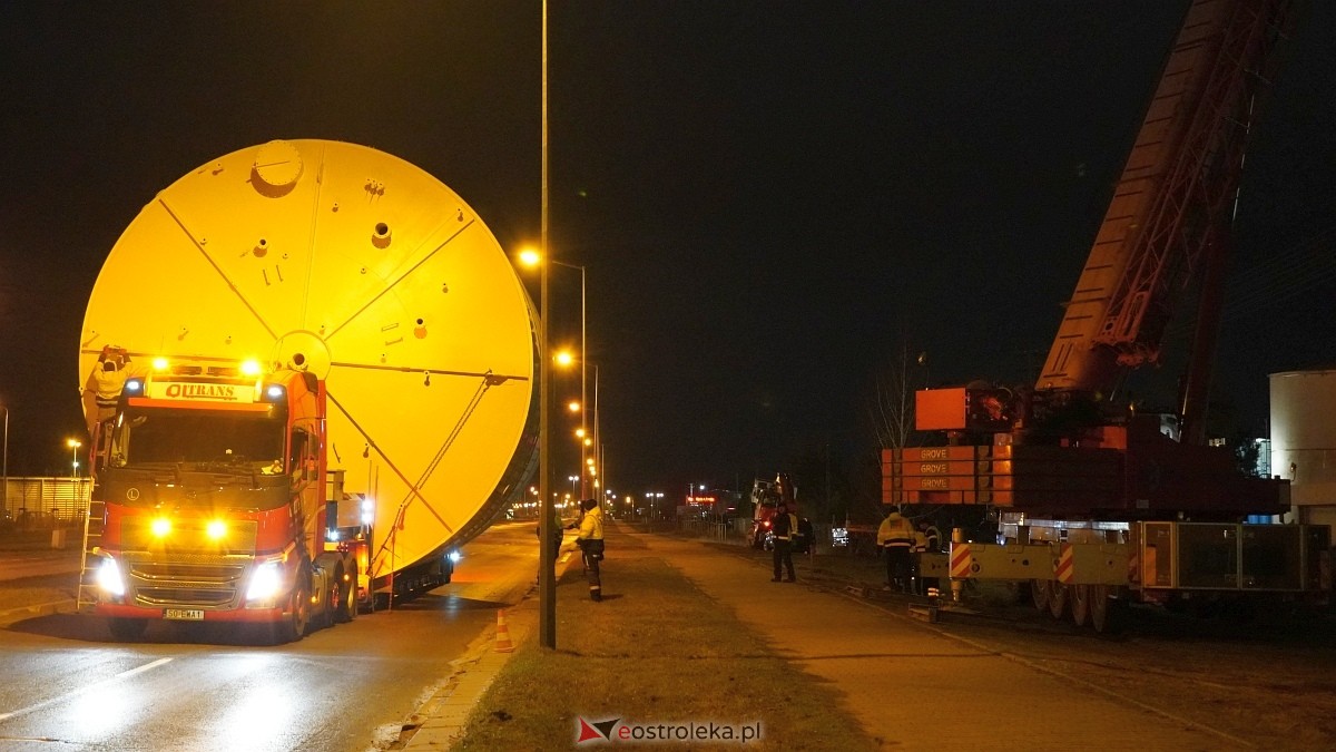 Transport gabarytowy z firmy Hydroinstal do CCGT [14.03.2025] - zdjęcie #8 - eOstroleka.pl