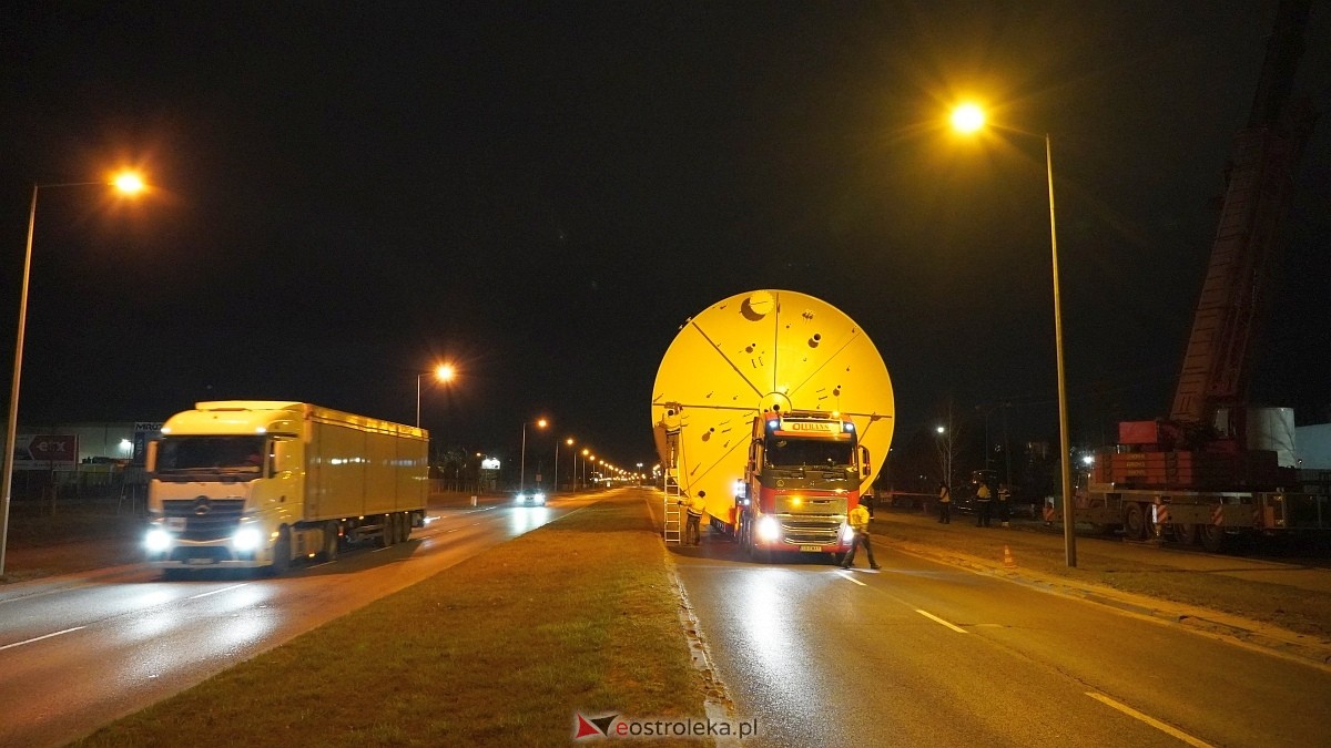 Transport gabarytowy z firmy Hydroinstal do CCGT [14.03.2025] - zdjęcie #7 - eOstroleka.pl