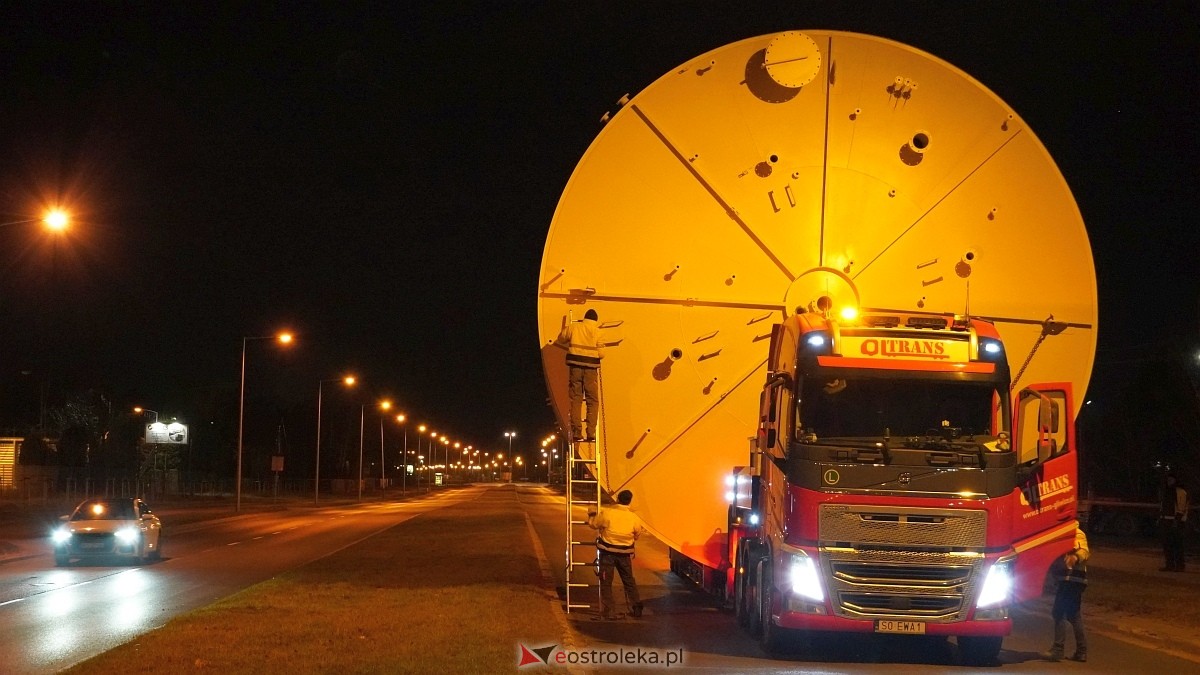 Transport gabarytowy z firmy Hydroinstal do CCGT [14.03.2025] - zdjęcie #6 - eOstroleka.pl