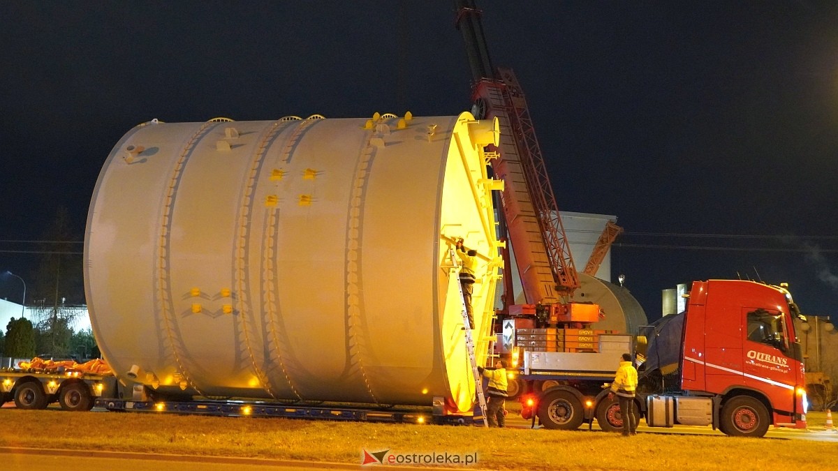 Transport gabarytowy z firmy Hydroinstal do CCGT [14.03.2025] - zdjęcie #3 - eOstroleka.pl