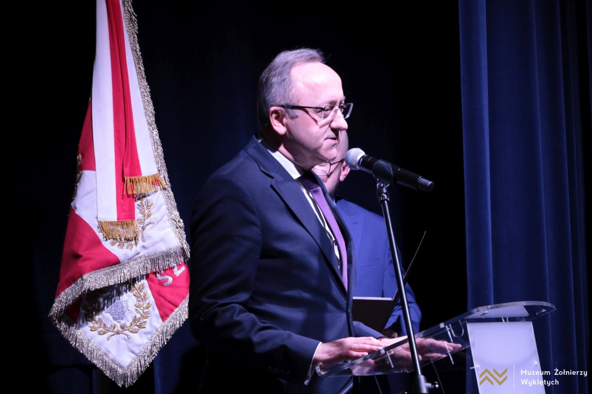 Gala z okazji 35-lecia ŚZŻAK w Muzeum Żołnierzy Wyklętych [14.03.2025] - zdjęcie #32 - eOstroleka.pl