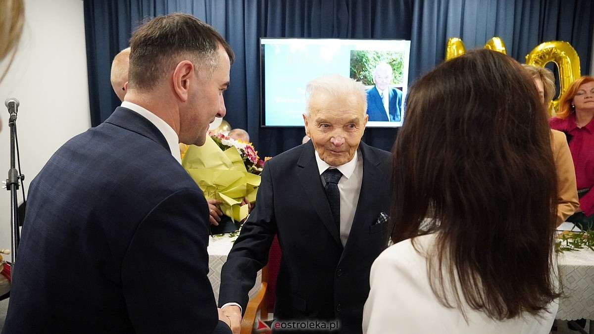 100-ne urodziny Wacława Żebrowskiego z gminy Olszewo-Borki [17.03.2025] - zdjęcie #30 - eOstroleka.pl