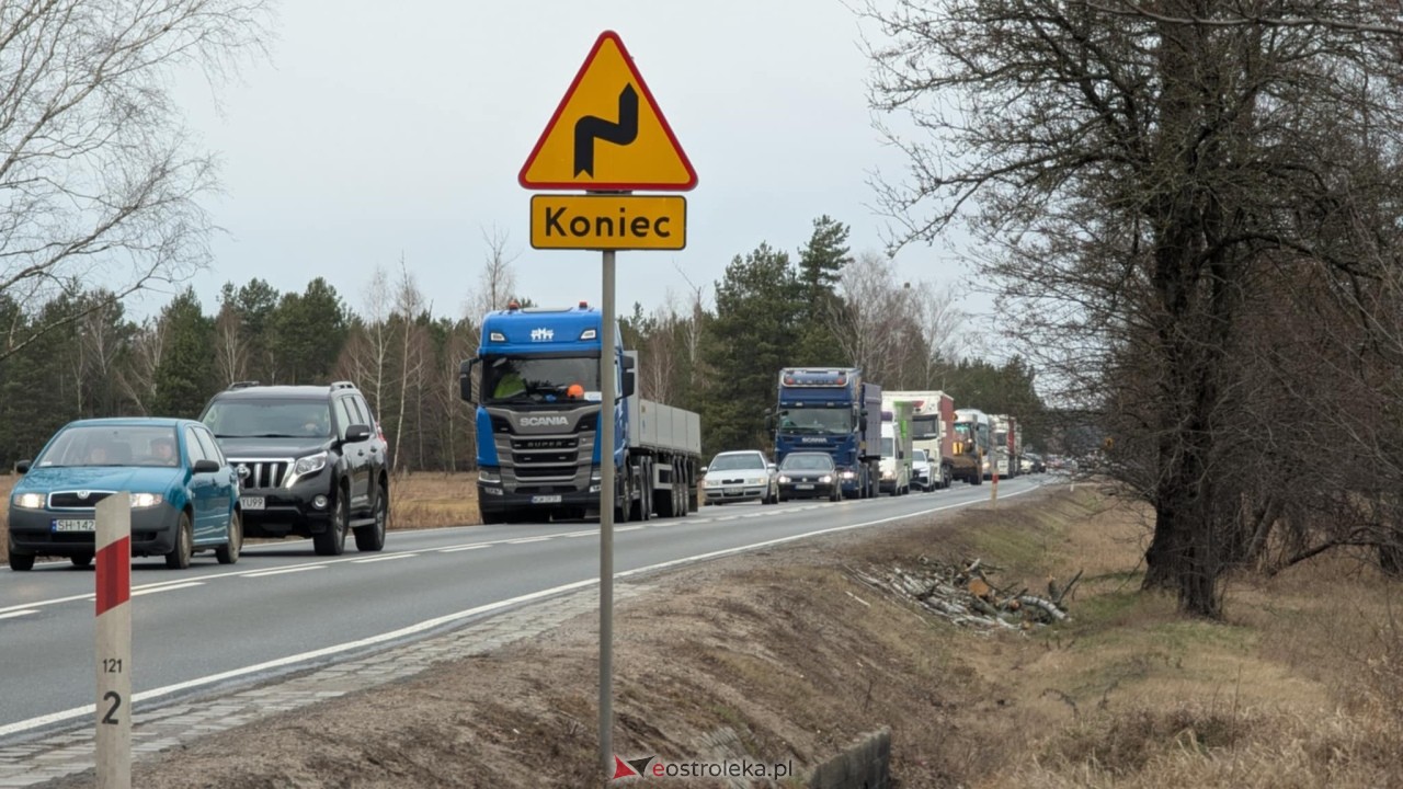 Wypadek w Zabrodziu [18.03.2025] - zdjęcie #33 - eOstroleka.pl
