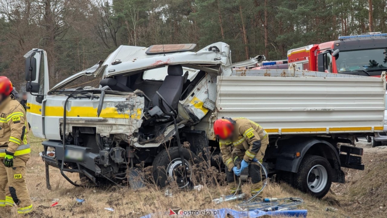 Wypadek w Zabrodziu [18.03.2025] - zdjęcie #29 - eOstroleka.pl