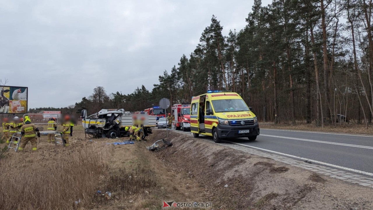 Wypadek w Zabrodziu [18.03.2025] - zdjęcie #13 - eOstroleka.pl