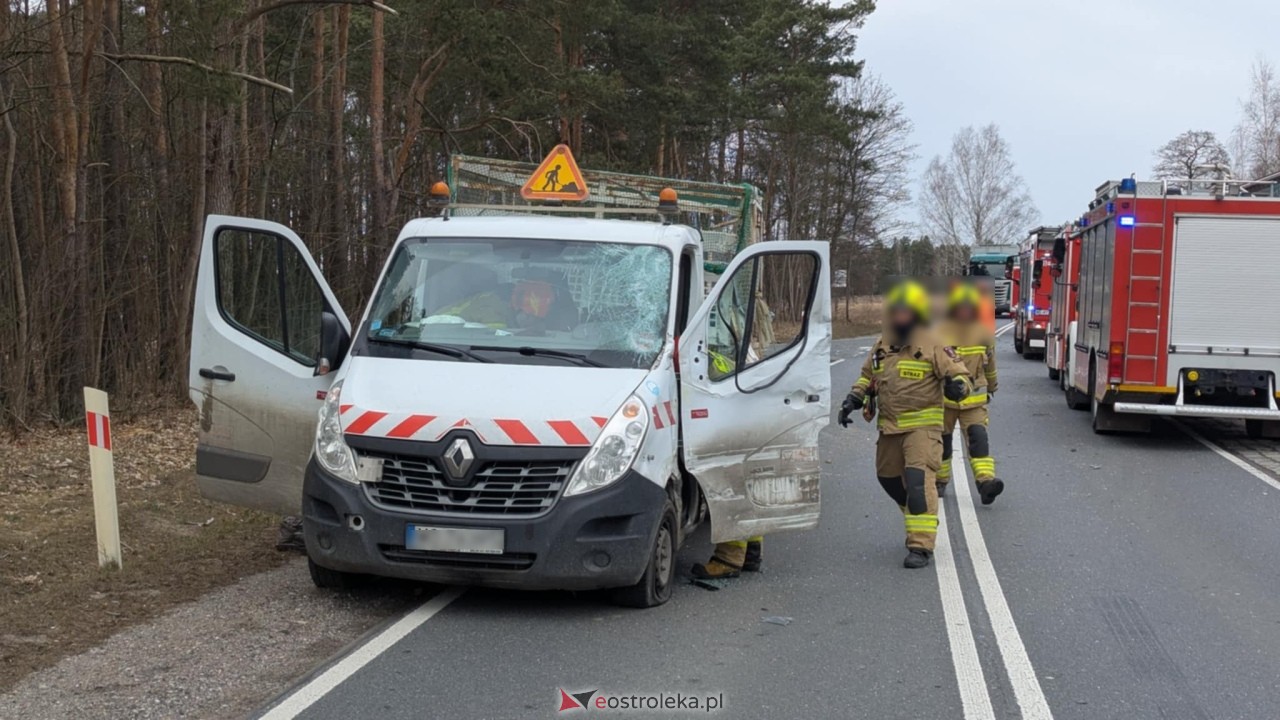 Wypadek w Zabrodziu [18.03.2025] - zdjęcie #8 - eOstroleka.pl