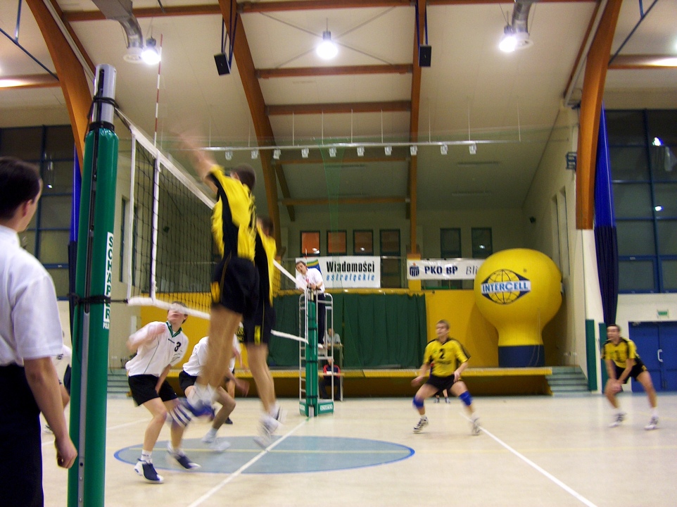 Net Ostrołęka - AZS II Olsztyn oraz Net-MKS MDK Wa-wa [listopad/grudzień 2003] - zdjęcie #7 - eOstroleka.pl