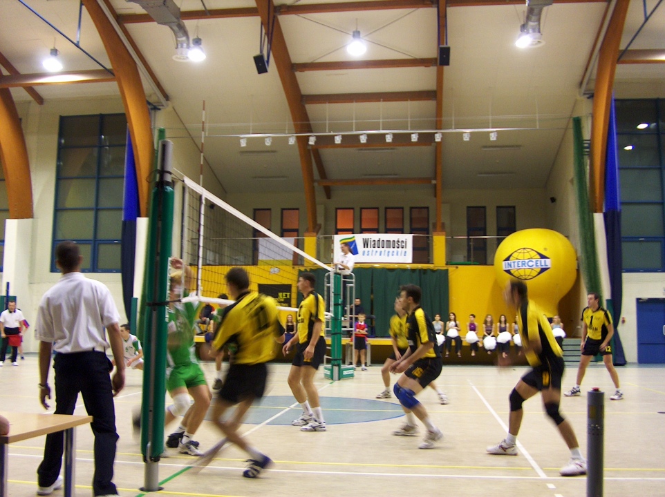 Net Ostrołęka - AZS II Olsztyn oraz Net-MKS MDK Wa-wa [listopad/grudzień 2003] - zdjęcie #15 - eOstroleka.pl