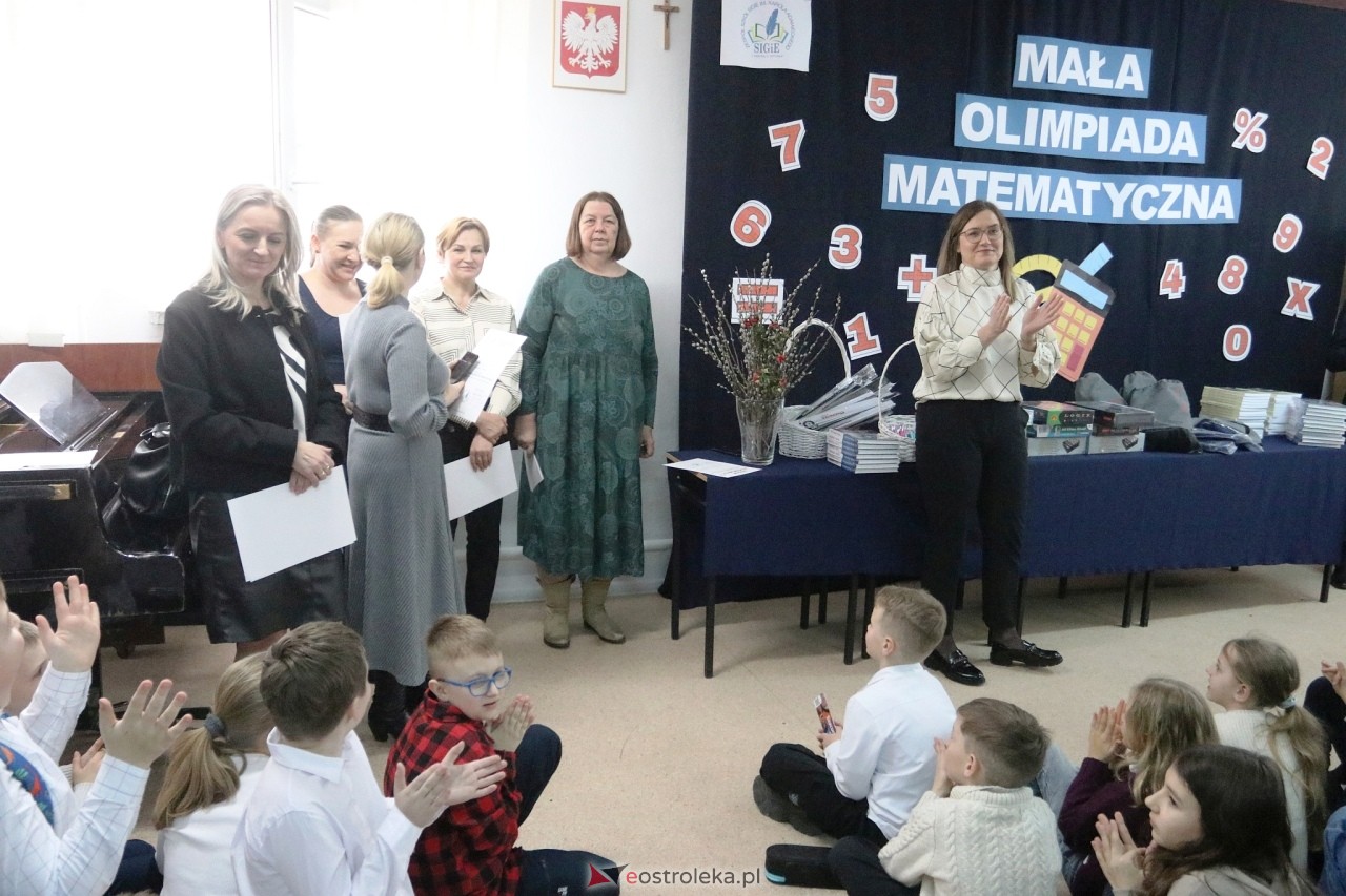 Mała Olimpiada Matematyczna w Zespole Szkół SIGiE [18.03.2025] - zdjęcie #25 - eOstroleka.pl
