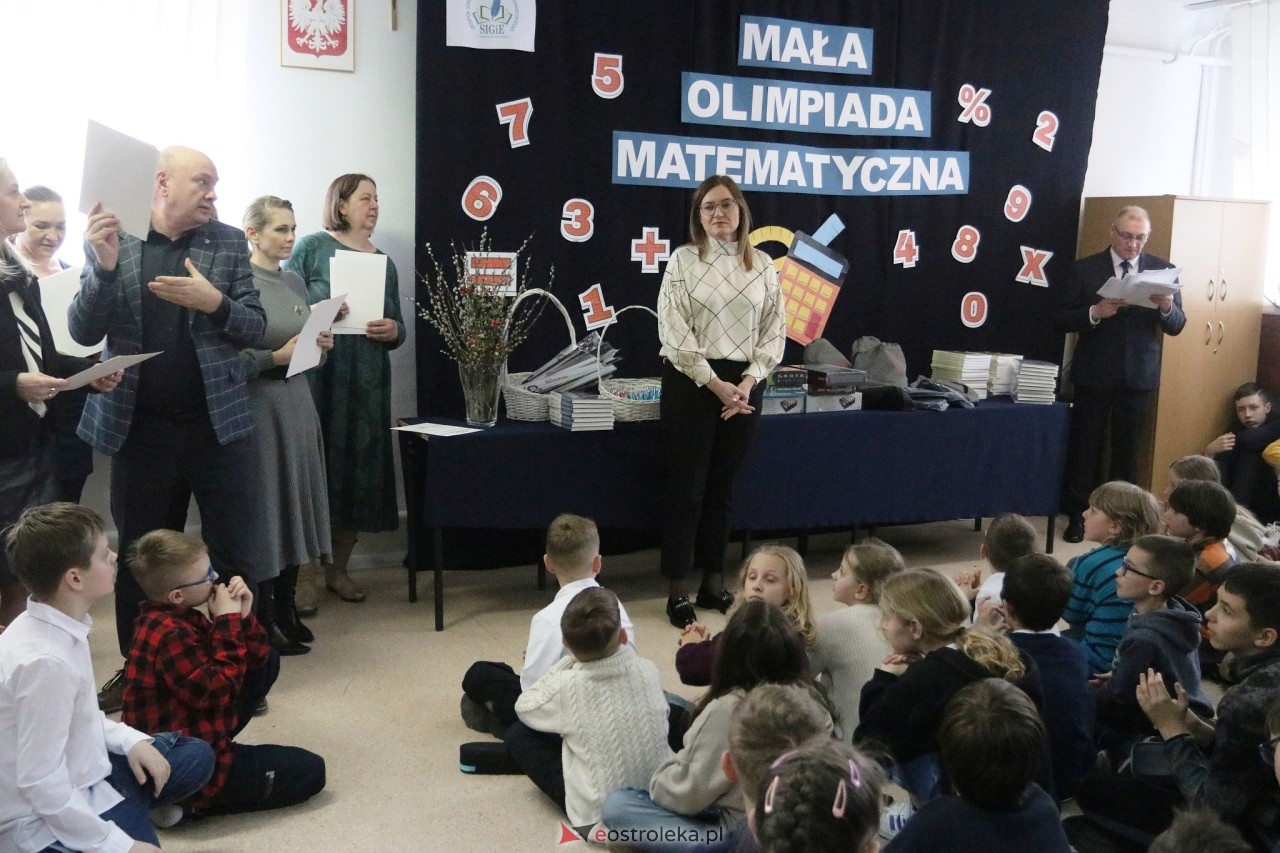 Mała Olimpiada Matematyczna w Zespole Szkół SIGiE [18.03.2025] - zdjęcie #23 - eOstroleka.pl