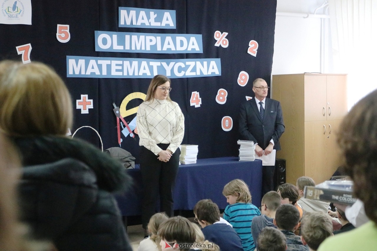 Mała Olimpiada Matematyczna w Zespole Szkół SIGiE [18.03.2025] - zdjęcie #1 - eOstroleka.pl