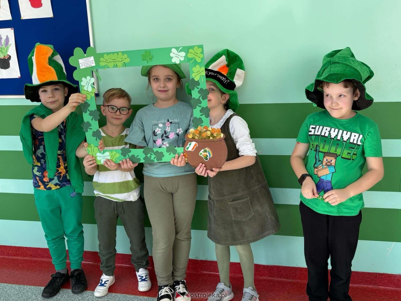 Dzień św. Patryka w SP 10 w Ostrołęce [17.03.2025] - zdjęcie #21 - eOstroleka.pl