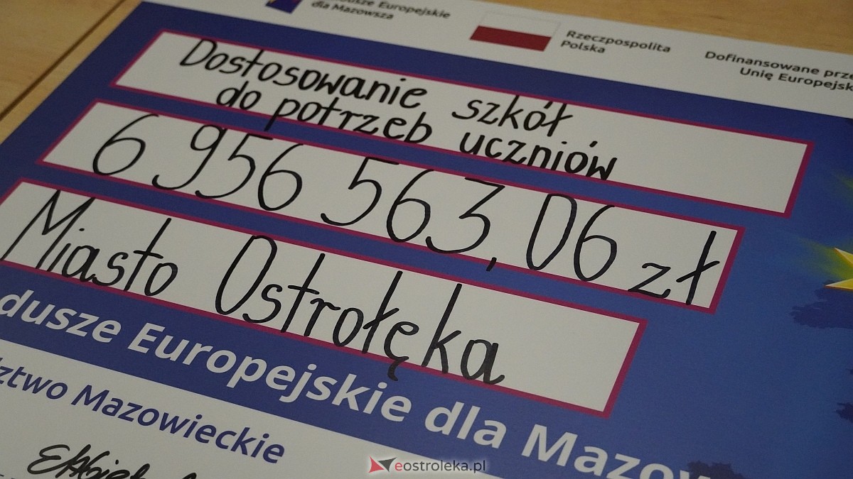 Podpisanie umowy na dofinansowanie modernizacji ostrołęckich szkół [20.03.2025] - zdjęcie #3 - eOstroleka.pl