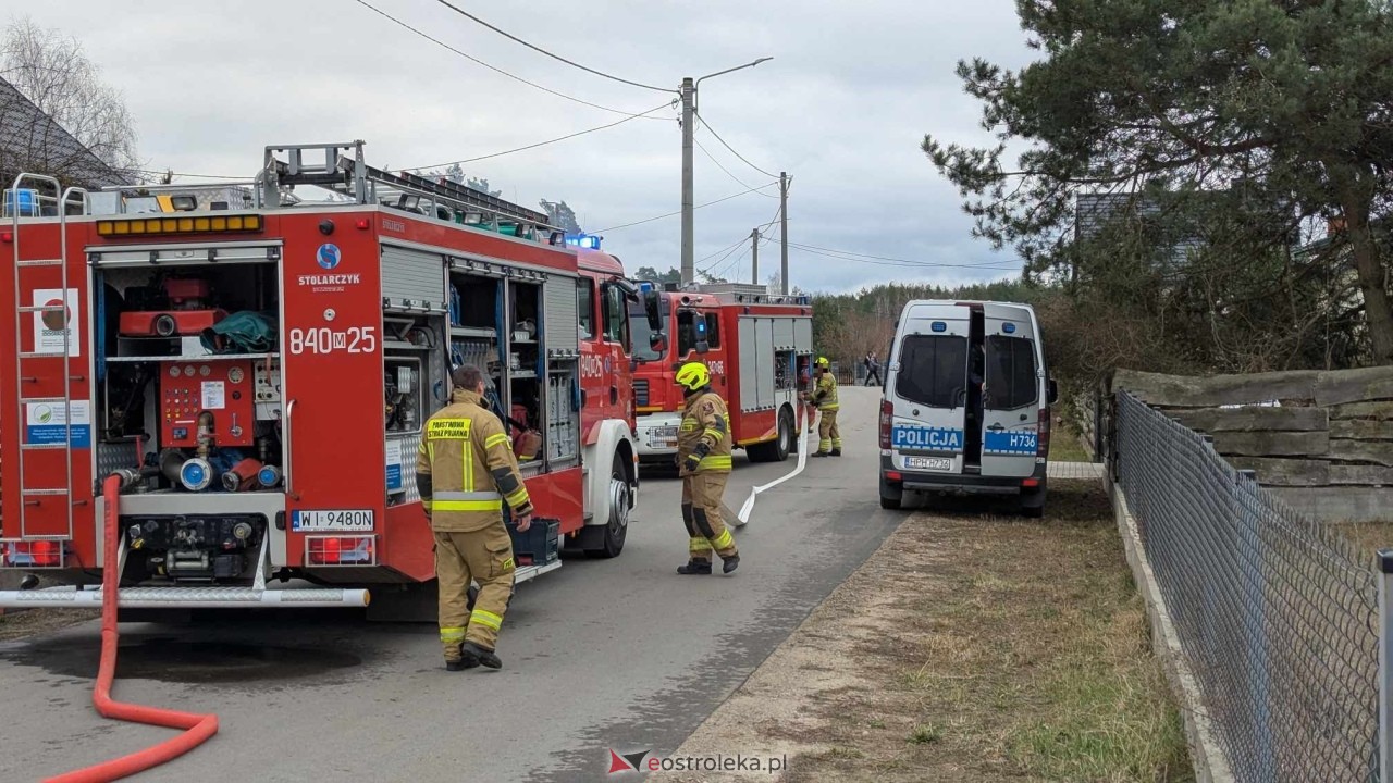 Pożar w Antoniach [27.03.2025] - zdjęcie #4 - eOstroleka.pl