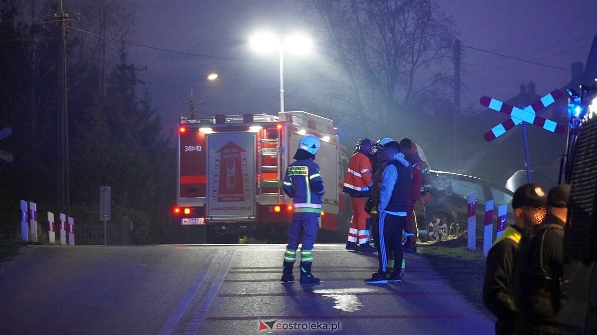 Wypadek w Susku Nowym [27.03.2025] - zdjęcie #2 - eOstroleka.pl
