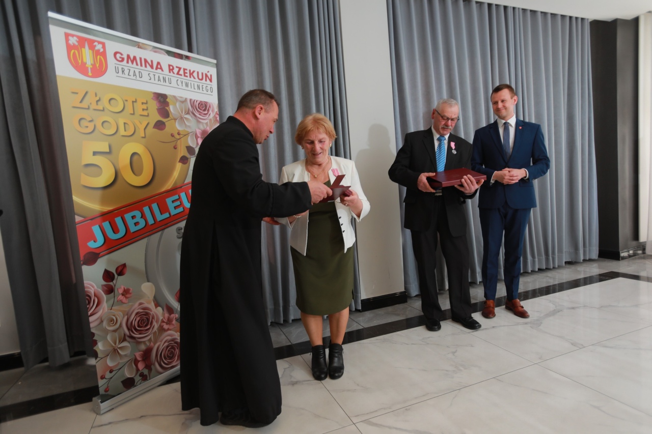 Jubileusz Złotych i Srebrnych Godów w Gminie Rzekuń [30.03.2025] - zdjęcie #34 - eOstroleka.pl