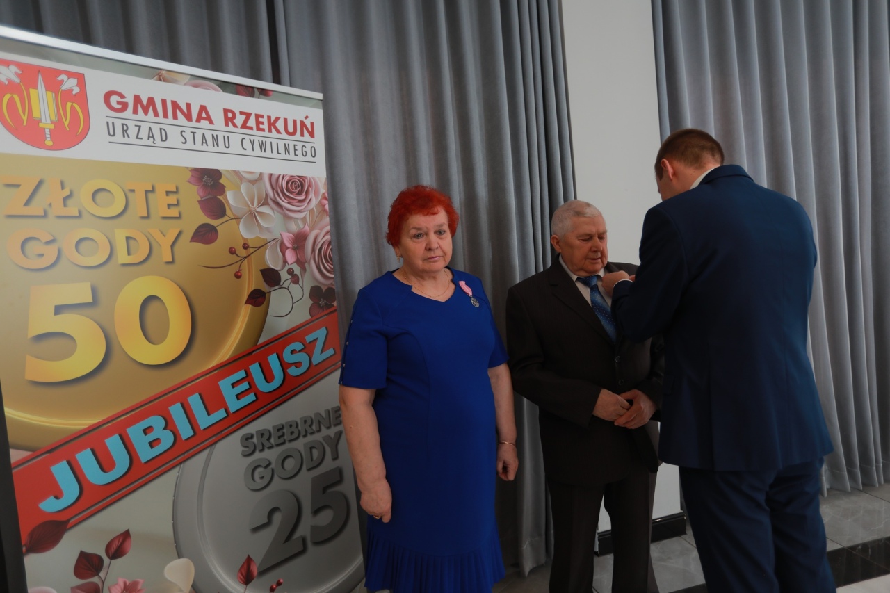 Jubileusz Złotych i Srebrnych Godów w Gminie Rzekuń [30.03.2025] - zdjęcie #14 - eOstroleka.pl