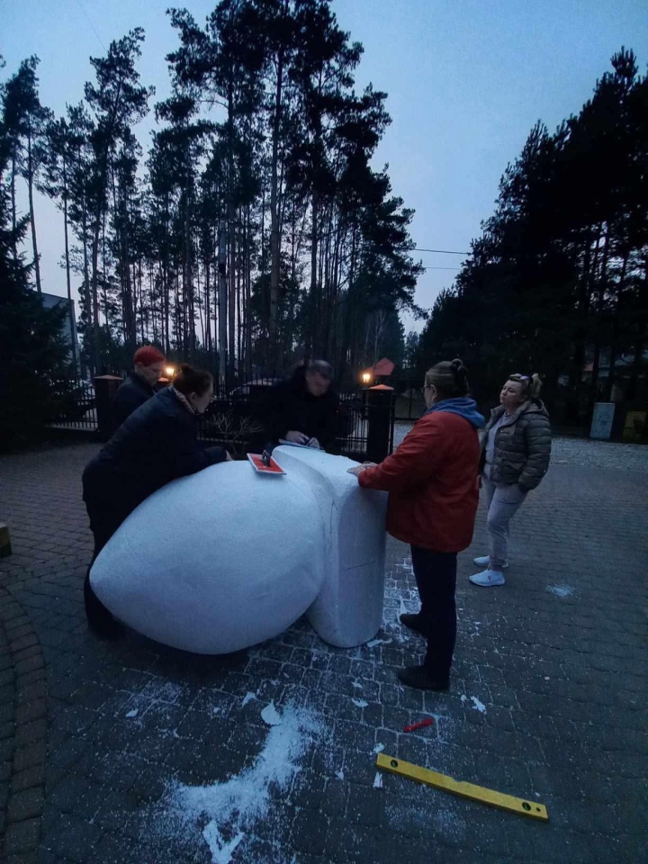 Ogromne jajo Wielkanocne  - zdjęcie #5 - eOstroleka.pl