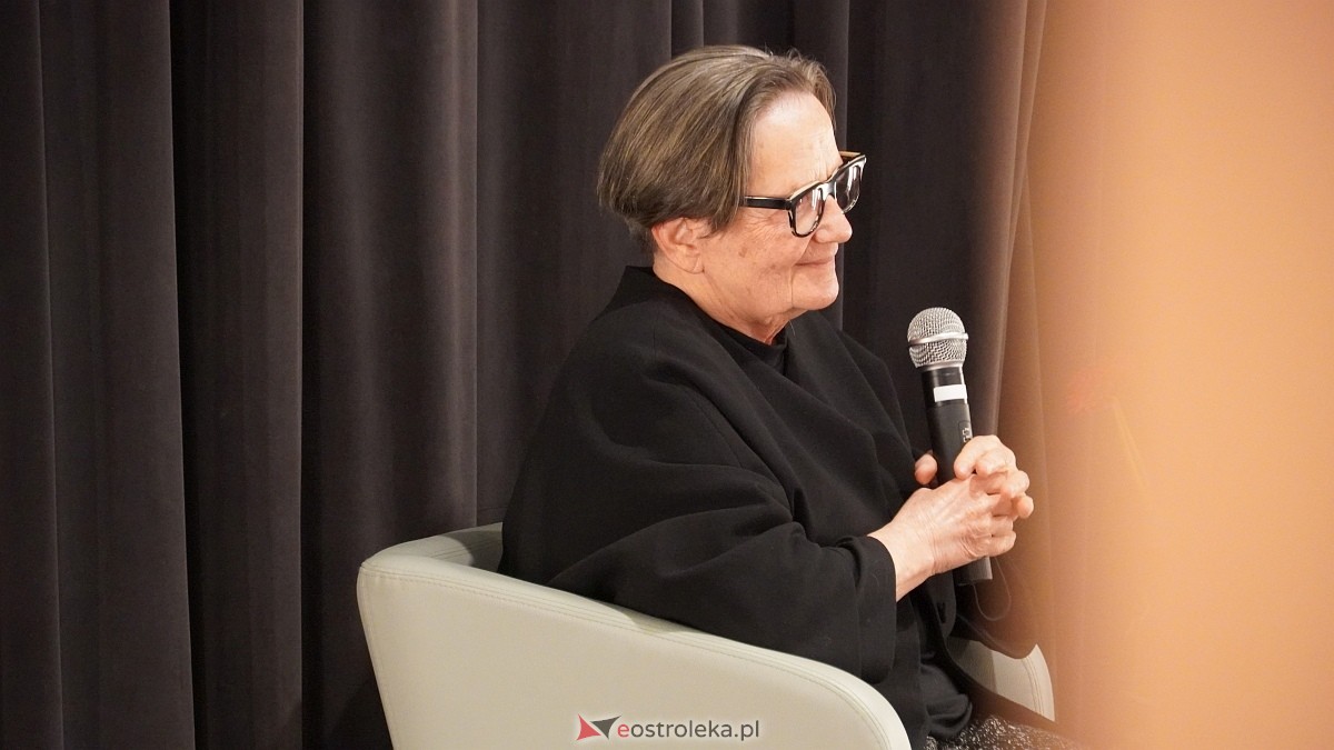Agnieszka Holland w Ostrołęce [07.04.2025] - zdjęcie #2 - eOstroleka.pl
