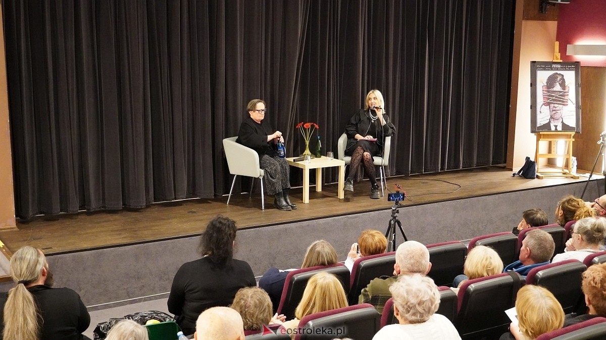 Agnieszka Holland w Ostrołęce [07.04.2025] - zdjęcie #1 - eOstroleka.pl