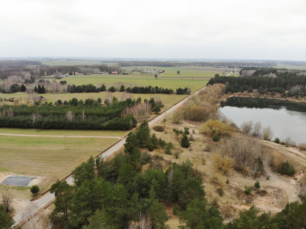 Rozbudowa drogi Grodzisk – Wojsze – Janki Młode [08.04.2025] - zdjęcie #13 - eOstroleka.pl