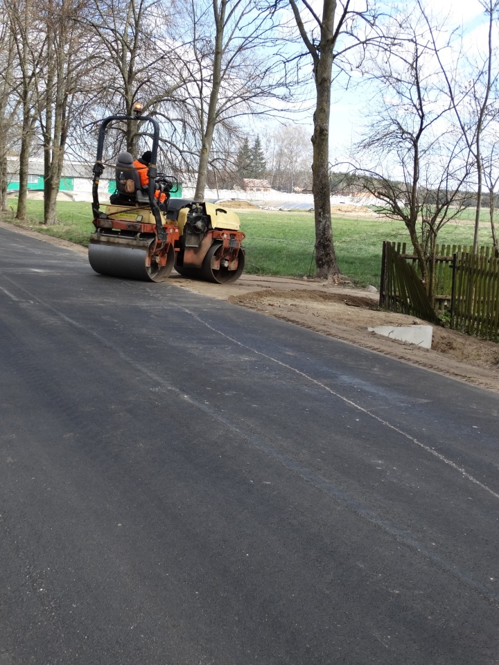 Rozbudowa drogi Grodzisk – Wojsze – Janki Młode [08.04.2025] - zdjęcie #9 - eOstroleka.pl