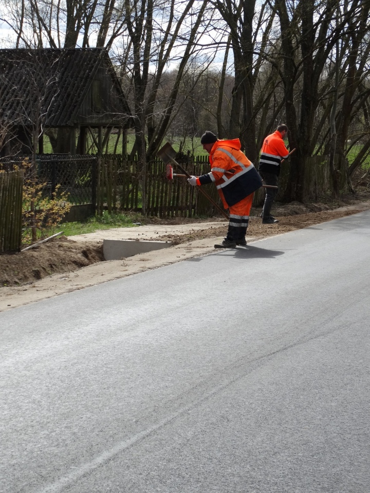 Rozbudowa drogi Grodzisk – Wojsze – Janki Młode [08.04.2025] - zdjęcie #4 - eOstroleka.pl