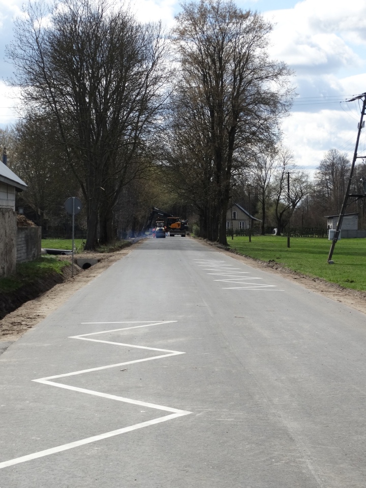 Rozbudowa drogi Grodzisk – Wojsze – Janki Młode [08.04.2025] - zdjęcie #3 - eOstroleka.pl