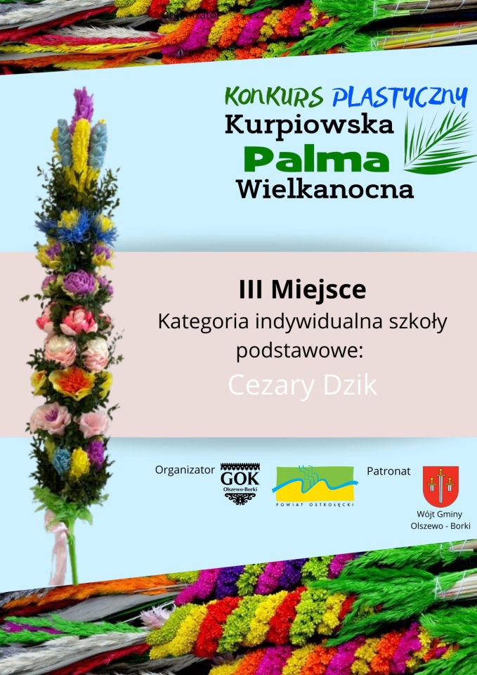 Rozstrzygnięcie konkursu Kurpiowska Palma Wielkanocna w Olszewie-Borkach [09.04.2025] - zdjęcie #21 - eOstroleka.pl