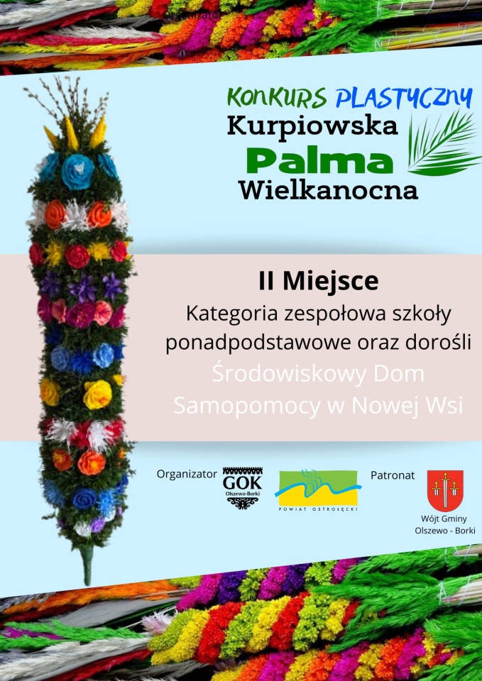 Rozstrzygnięcie konkursu Kurpiowska Palma Wielkanocna w Olszewie-Borkach [09.04.2025] - zdjęcie #20 - eOstroleka.pl