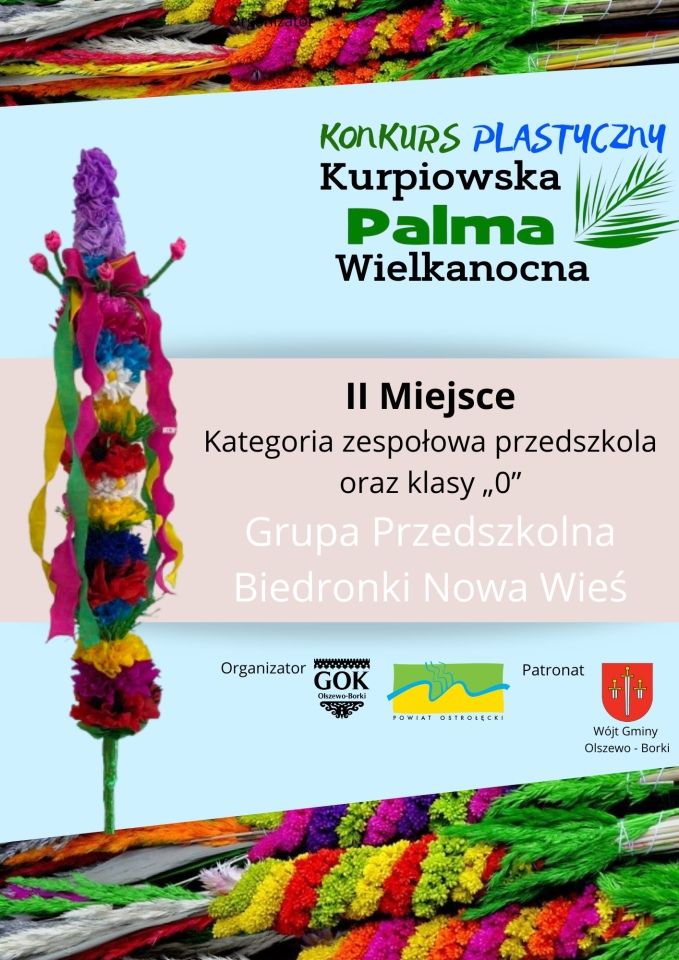 Rozstrzygnięcie konkursu Kurpiowska Palma Wielkanocna w Olszewie-Borkach [09.04.2025] - zdjęcie #13 - eOstroleka.pl