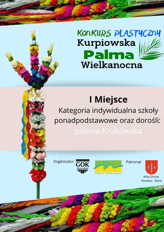 Rozstrzygnięcie konkursu Kurpiowska Palma Wielkanocna w Olszewie-Borkach [09.04.2025] - zdjęcie #12 - eOstroleka.pl