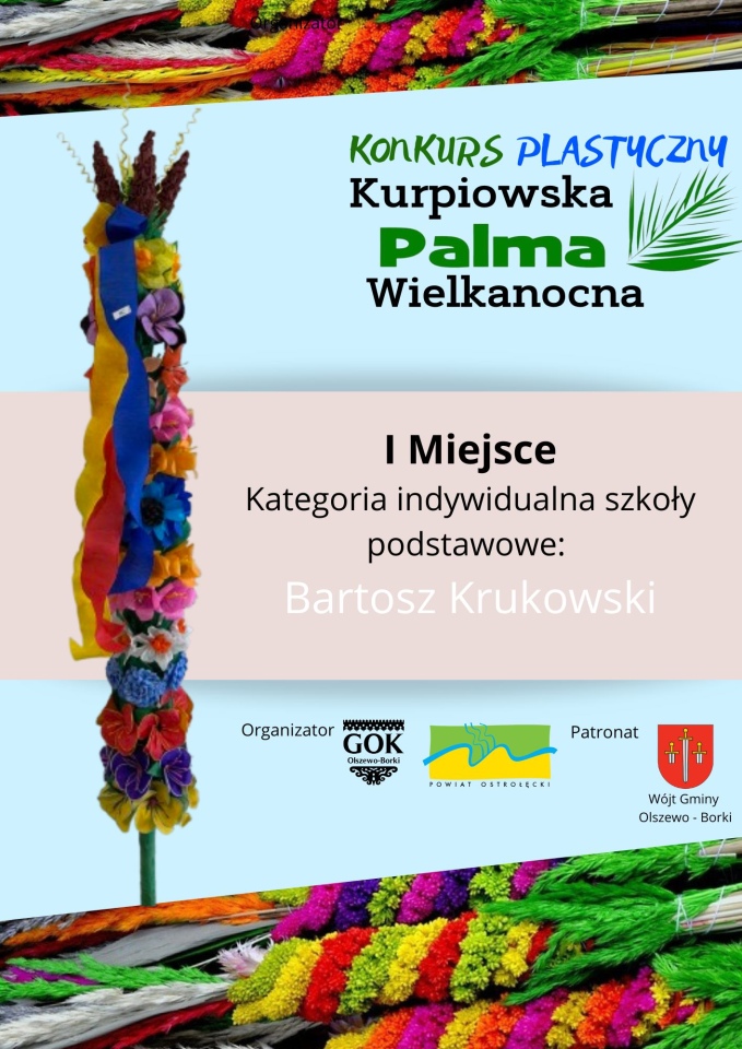 Rozstrzygnięcie konkursu Kurpiowska Palma Wielkanocna w Olszewie-Borkach [09.04.2025] - zdjęcie #9 - eOstroleka.pl