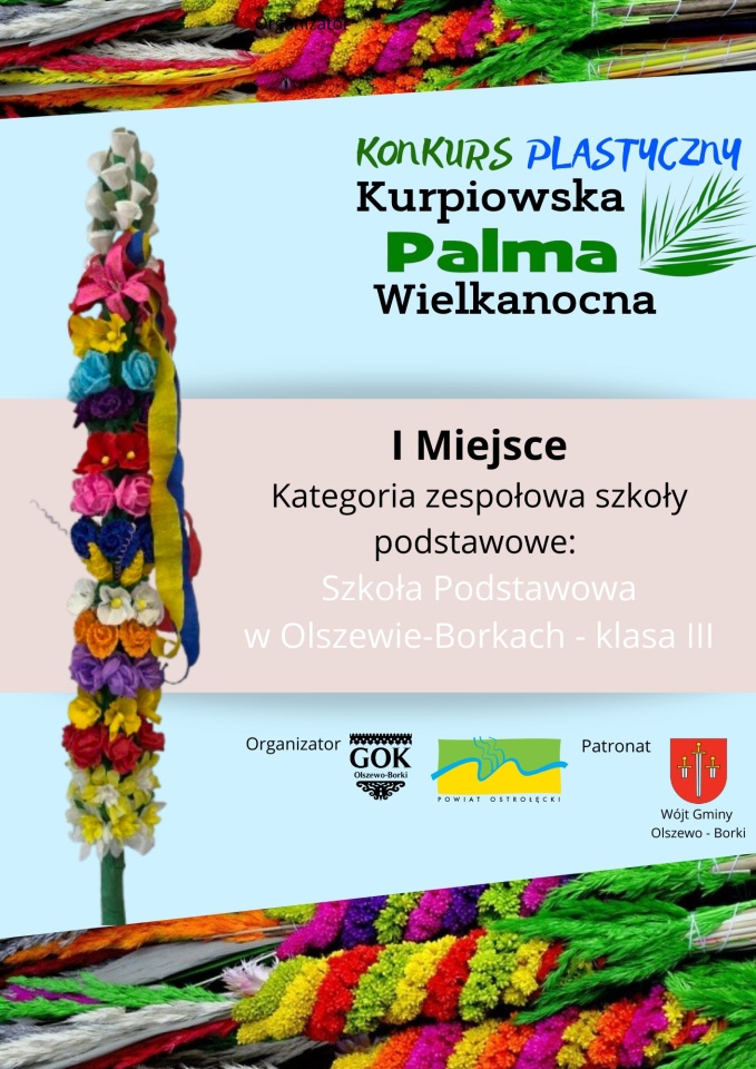 Rozstrzygnięcie konkursu Kurpiowska Palma Wielkanocna w Olszewie-Borkach [09.04.2025] - zdjęcie #8 - eOstroleka.pl