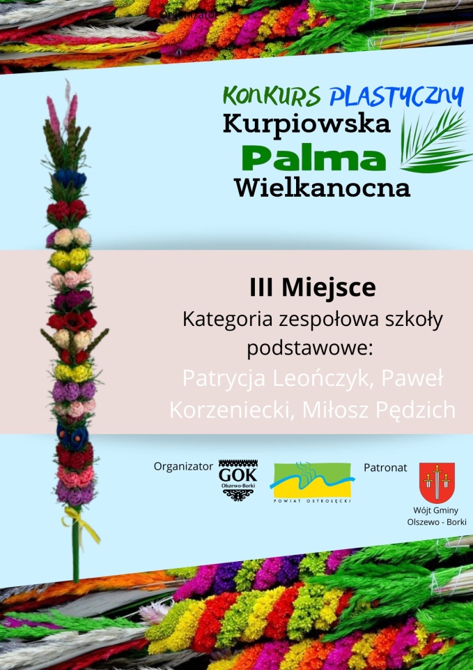 Rozstrzygnięcie konkursu Kurpiowska Palma Wielkanocna w Olszewie-Borkach [09.04.2025] - zdjęcie #6 - eOstroleka.pl