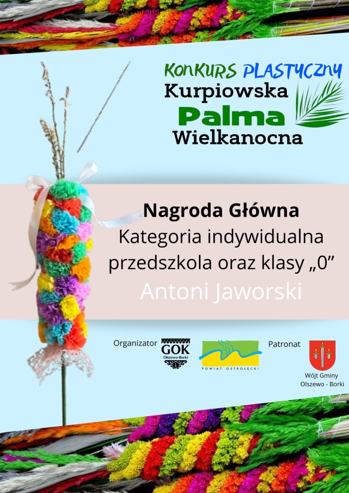 Rozstrzygnięcie konkursu Kurpiowska Palma Wielkanocna w Olszewie-Borkach [09.04.2025] - zdjęcie #4 - eOstroleka.pl