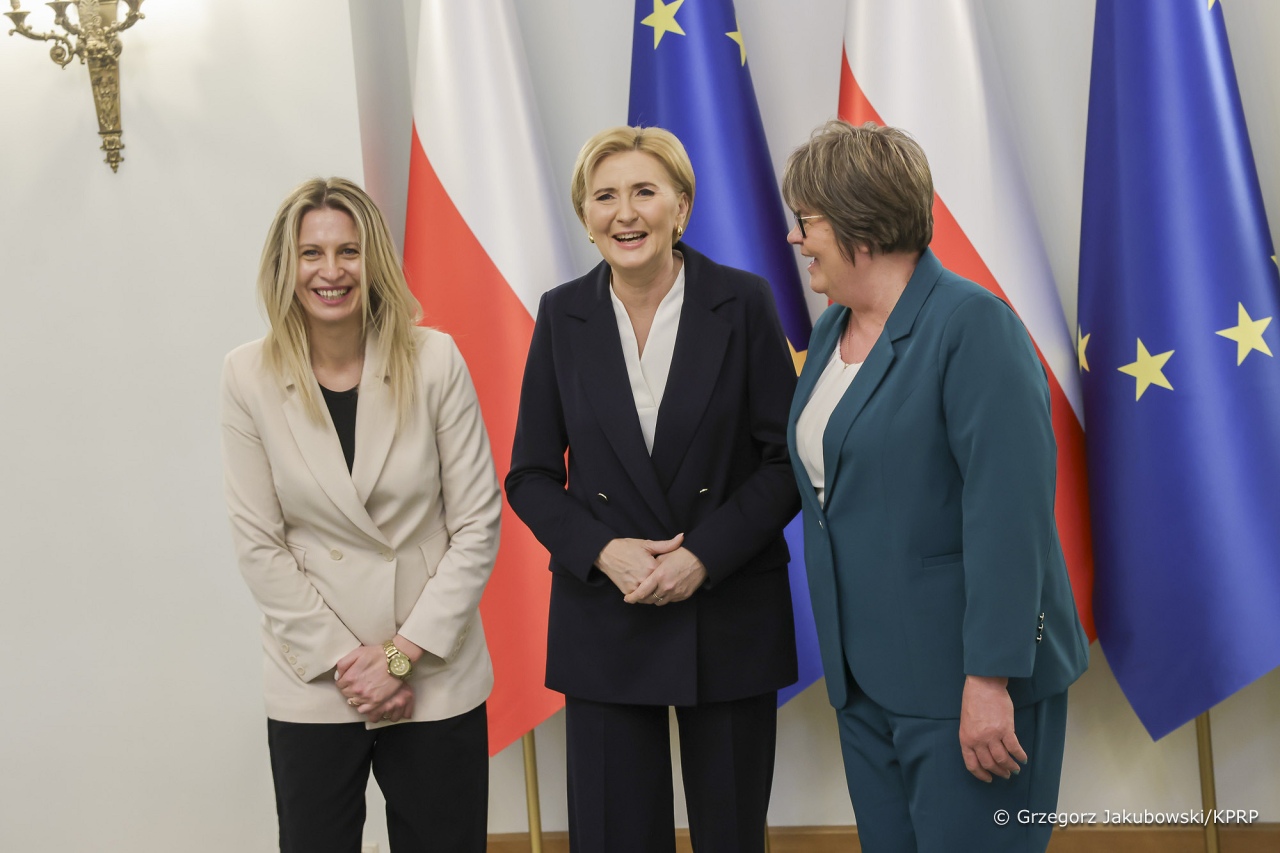 Zagajnica na spotkaniu z Pierwszą Damą, fot. Grzegorz Jakubowski KPRP [11.04.2025] - zdjęcie #13 - eOstroleka.pl
