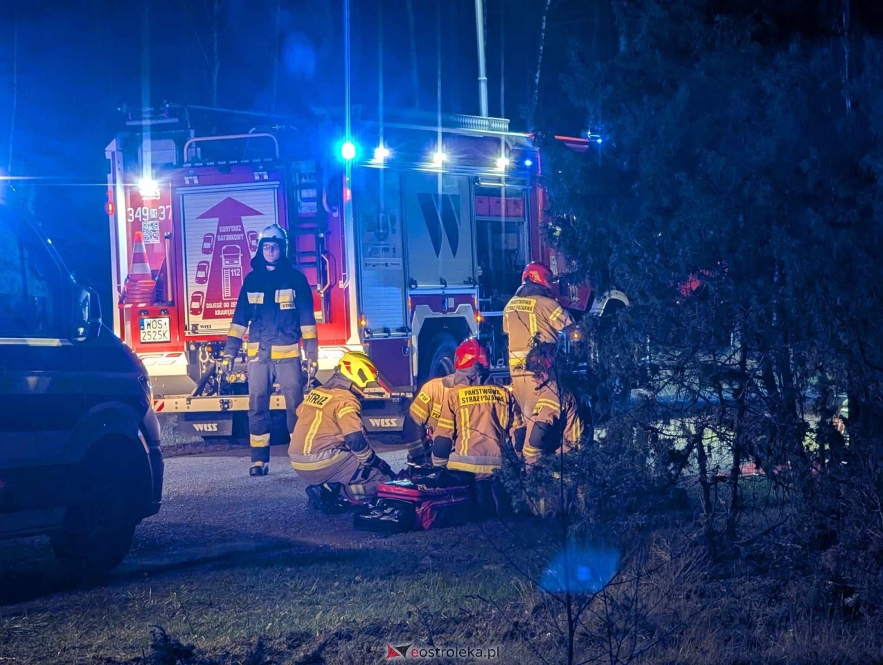 Wypadek w Golance [12.04.2025] - zdjęcie #9 - eOstroleka.pl