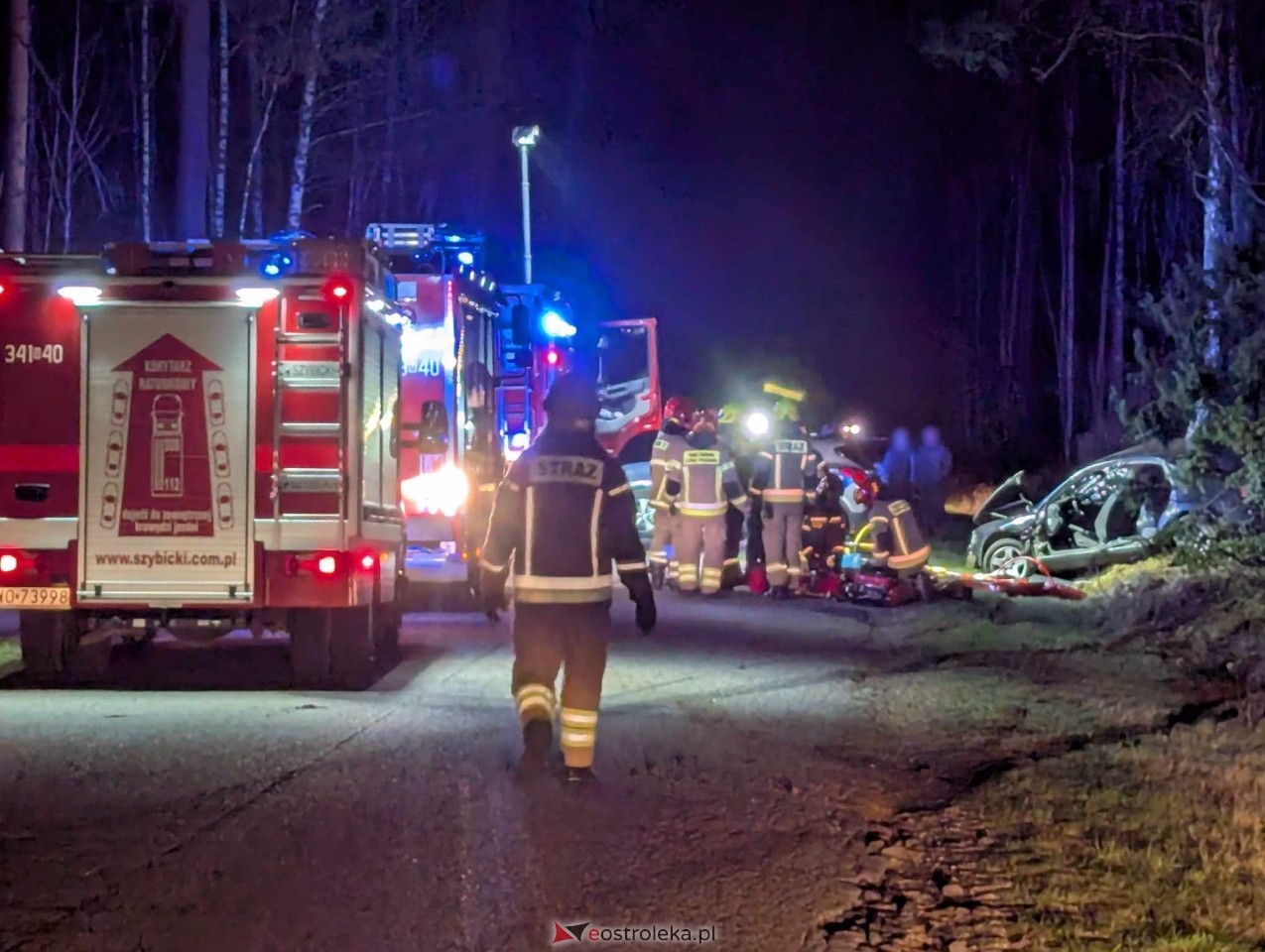 Wypadek w Golance [12.04.2025] - zdjęcie #6 - eOstroleka.pl