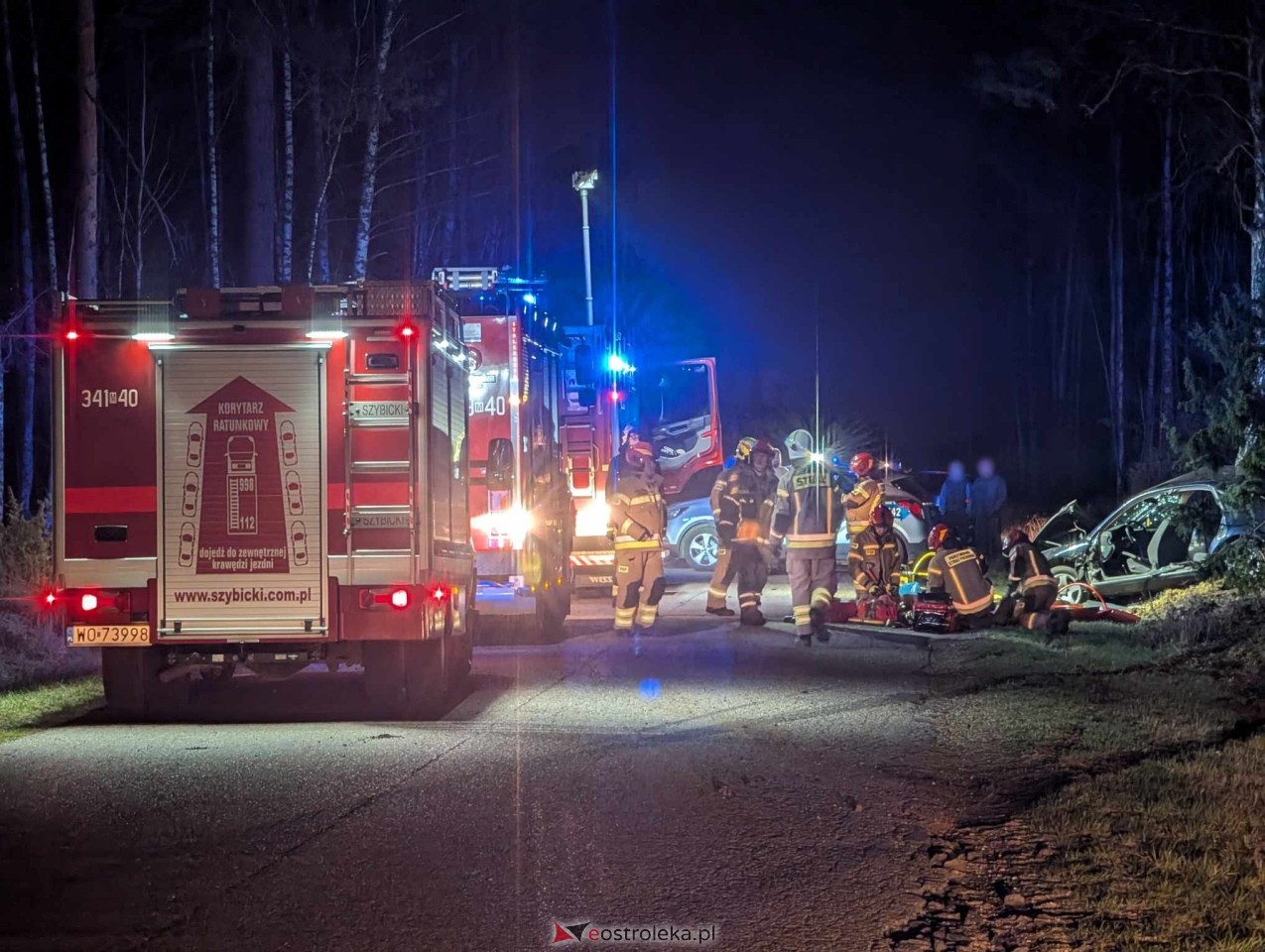 Wypadek w Golance [12.04.2025] - zdjęcie #5 - eOstroleka.pl