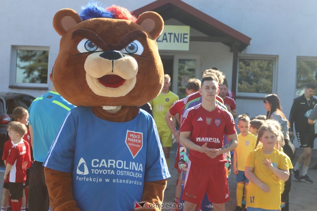 Narew Ostrołęka - Polonia II Warszawa [13.04.2025] - zdjęcie #70 - eOstroleka.pl