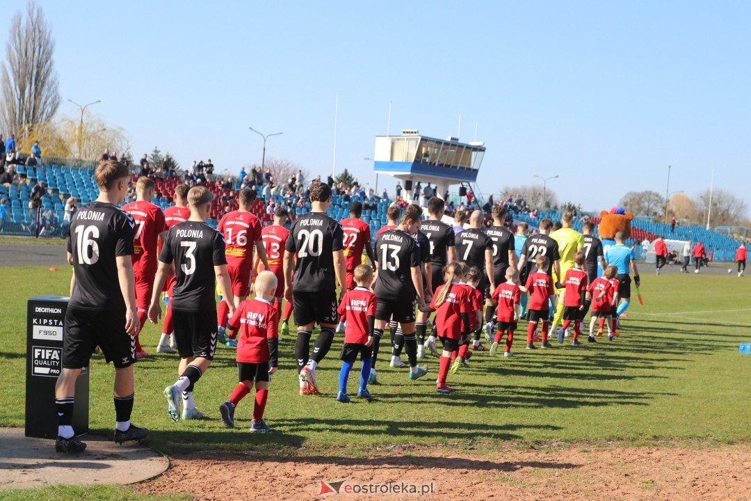 Narew Ostrołęka - Polonia II Warszawa [13.04.2025] - zdjęcie #60 - eOstroleka.pl