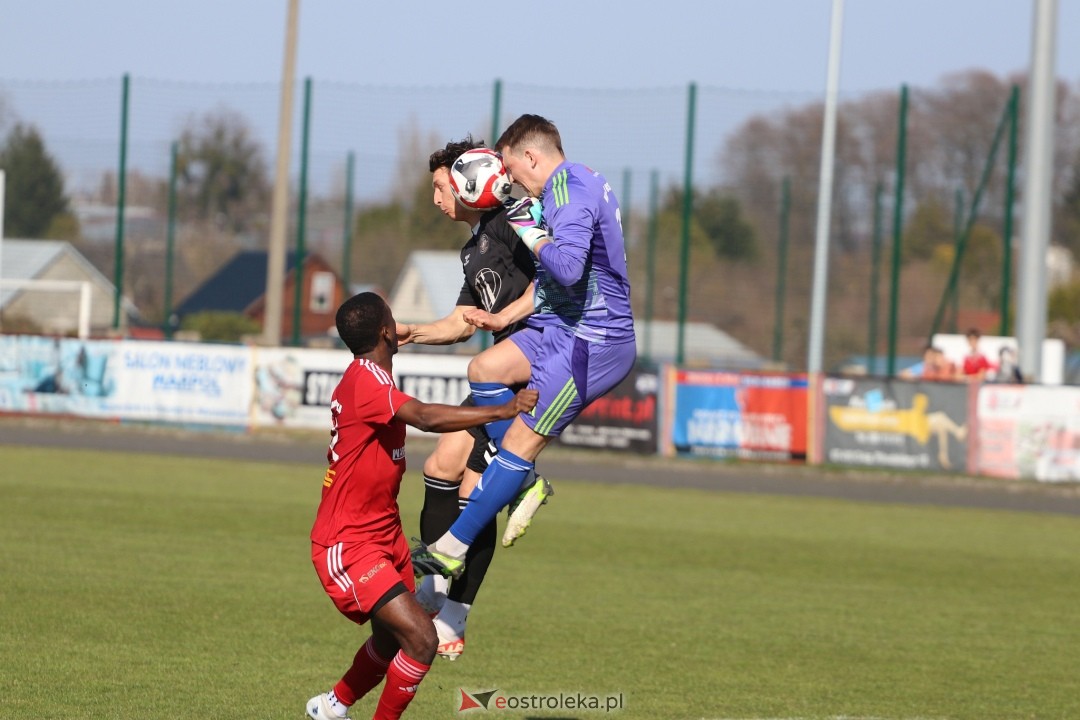 Narew Ostrołęka - Polonia II Warszawa [13.04.2025] - zdjęcie #17 - eOstroleka.pl